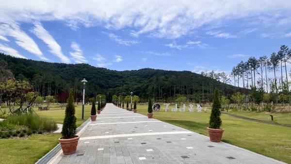 구미다온숲(하늘마당) 정원길