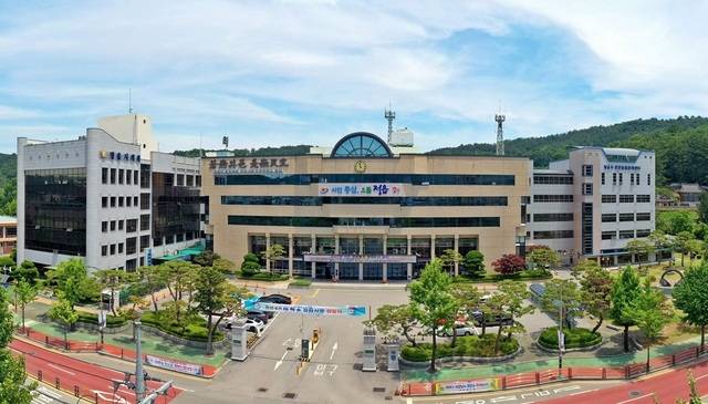 정읍시청 전경.