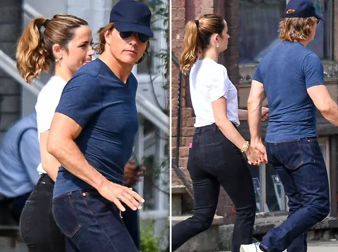 미국 연예 매체 TMZ는 29일(현지 시각) 배우 톰 크루즈가 배우 아나 데 아르마스와 손을 맞잡고 있는 사진을 공개하며 “마침내 두 사람이 연애를 인정한 듯하다”고 보도했다./TMZ 홈페이지 캡처