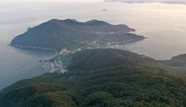 신공항이 들어설 부산 강서구 가덕도 일대.