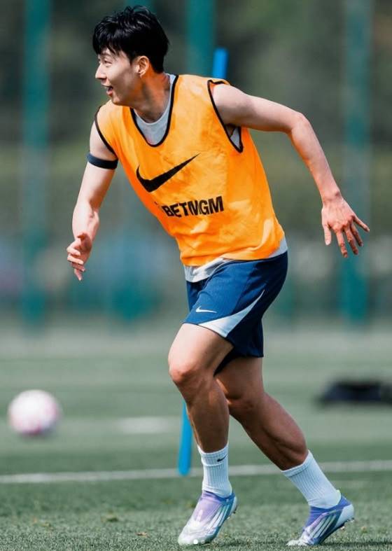 토트넘 공격수 손흥민. /사진=토트넘 공식 SNS 갈무리