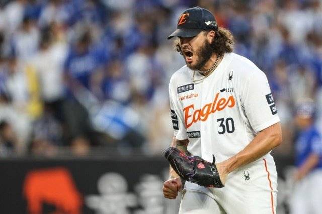 한국 무대 데뷔 후 한 번도 패하지 않은 폰세. 한화 이글스 제공