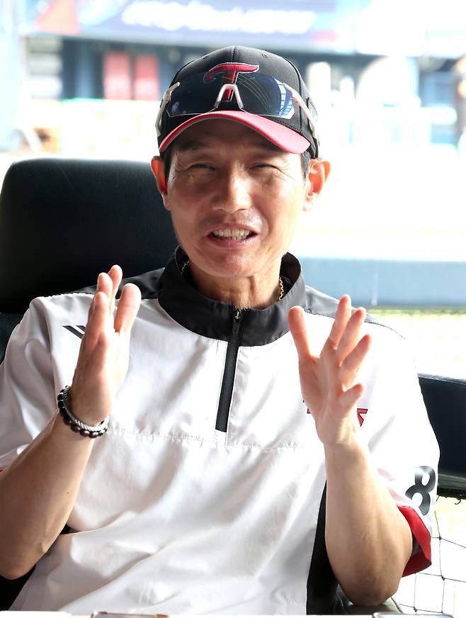 LG 염경엽 감독. 잠실=정시종 기자 capa@edaily.co.kr