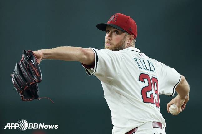 애리조나 시절 메릴 켈리. /AFPBBNews=뉴스1