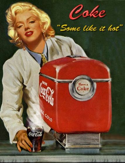 마릴린 먼로와 코카콜라