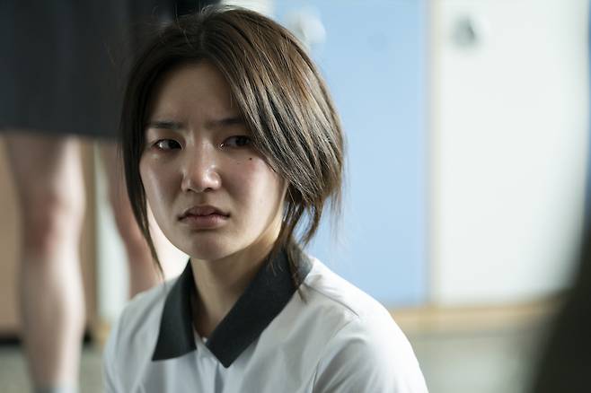 ‘S라인’ 속 배우 이은샘. 웨이브 제공