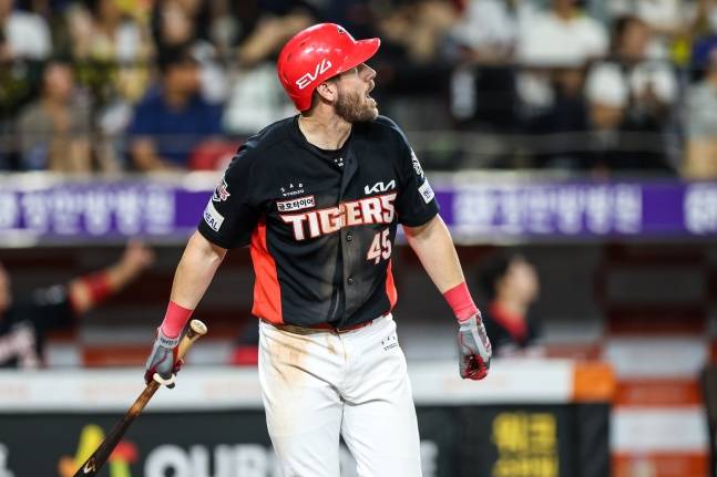 패트릭 위즈덤. /사진=KIA 타이거즈 제공