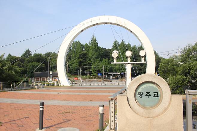 광주공원 건너편 옛 광주장터. 1919년 3월10일 광주 3.1운동의 시발지였다.