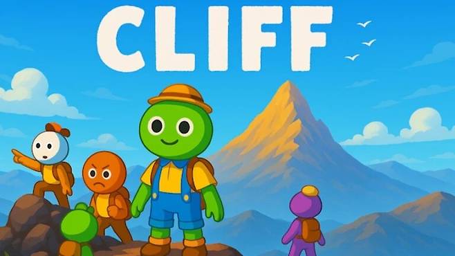 ▲ PEAK의 로블록스 아류작인 CLIFF 메인 이미지