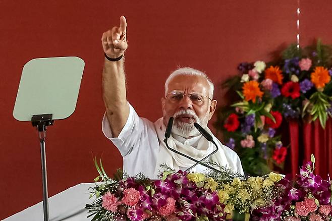 나렌드라 모디 인도 총리. 연합뉴스