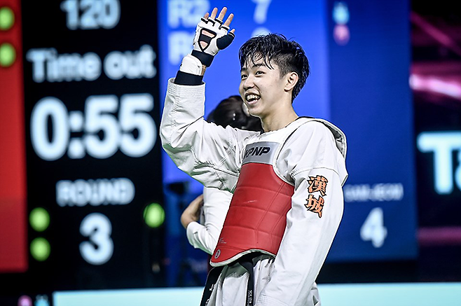 2022세계태권도 그랑프리 챌린지 박태준. 사진=태권도진흥재단