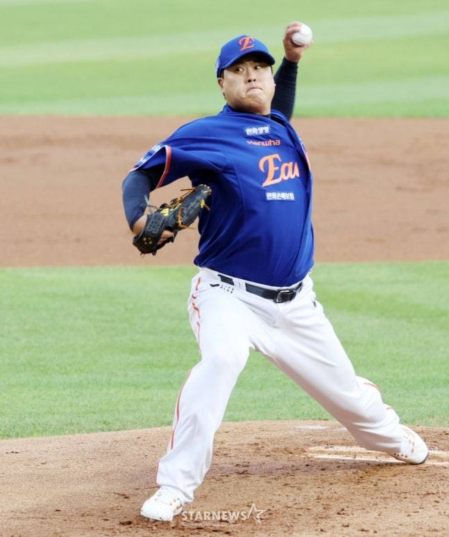 류현진. /사진=강영조 선임기자