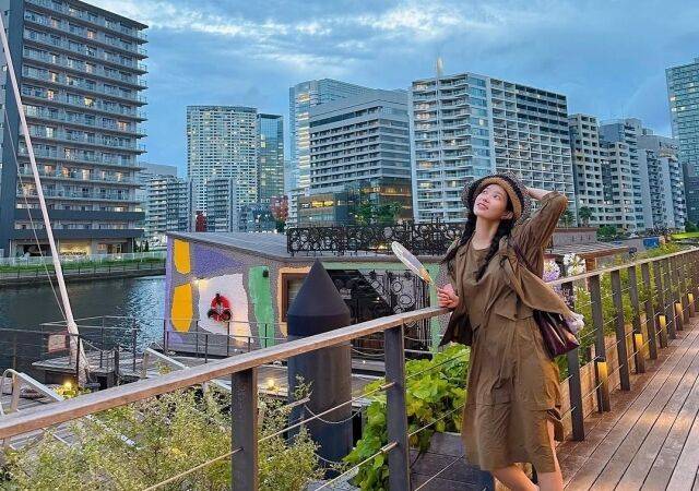 일본 여행 사진을 인증한 배우 임수향./ 임수향 소셜미디어