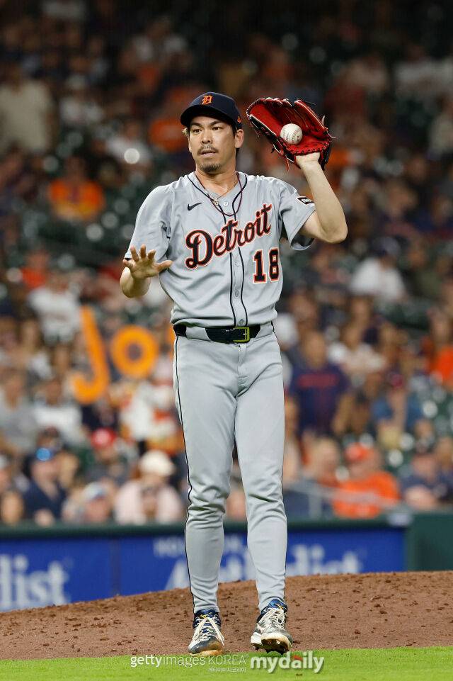 디트로이트 타이거즈 시절의 마에다 겐타./게티이미지코리아