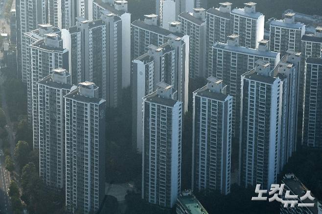 서울 시내 아파트의 모습. 박종민 기자