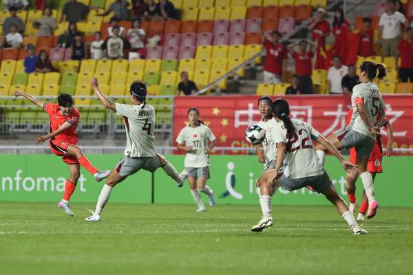 후반 추가시간 지소연의 동점골