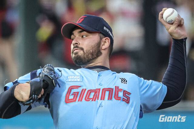 롯데 자이언츠 알렉 감보아./롯데 자이언츠