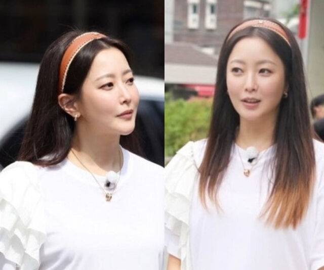 김희선이 '한끼합쇼'에서 하고 나온 명품 머리띠가 화제다. / JTBC '한끼합쇼'