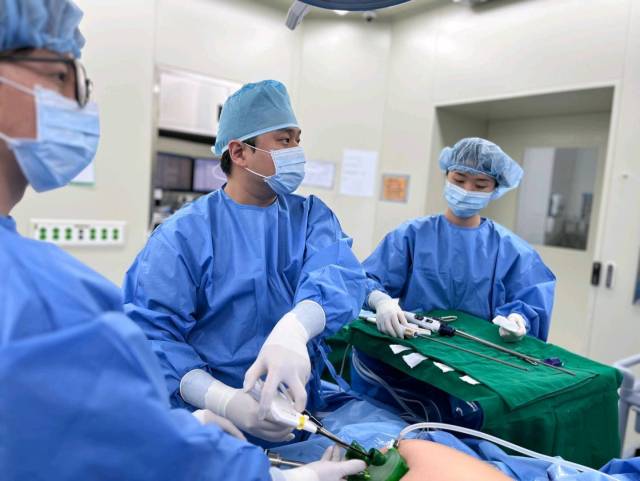 센텀종합병원 간담췌외과 노영훈 과장팀의 수술 모습. 센텀종합병원 제공