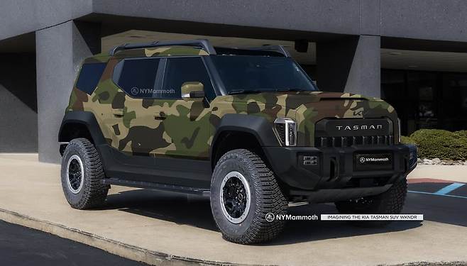 타스만 SUV 렌더링