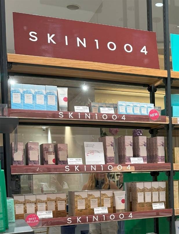 스킨1004 필리핀 ‘미츠코시 뷰티(Mitsukoshi Beauty)’ 입점 이미지. 스킨1004 제공