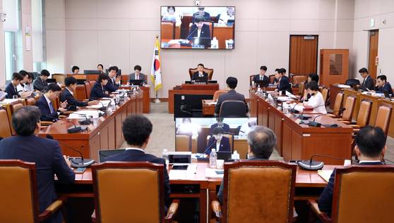 지난달 28일 국회 법제사법위원회 법안심사제1소위원회에서 검찰개혁 법안 관련 공청회가 열렸다. 뉴시스