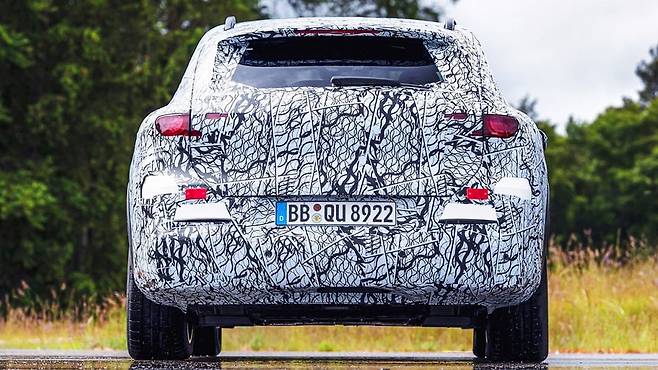 메르세데스 벤츠 GLC 전기차 테스트카