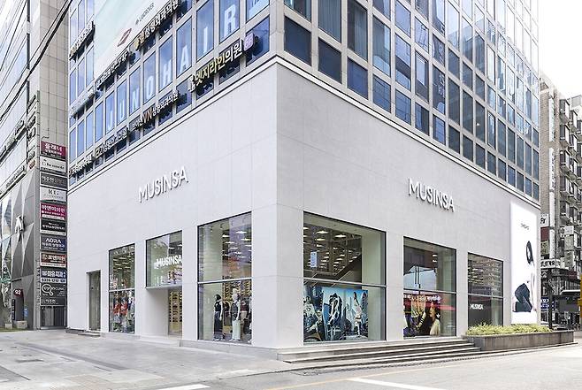 '무신사 스토어 강남' 매장. 무신사