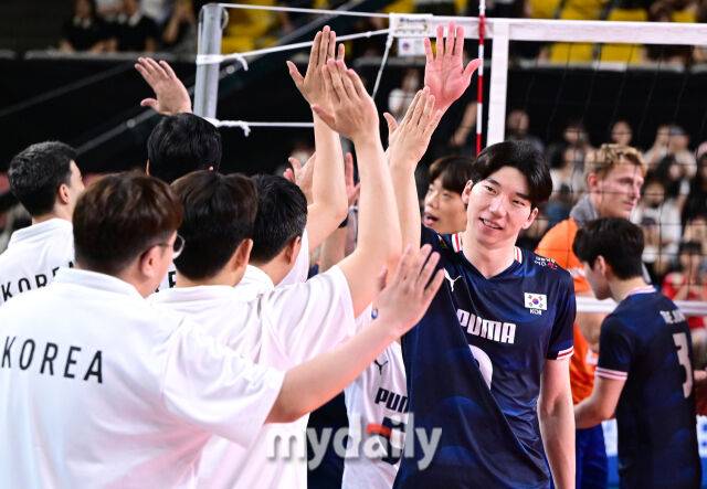 대한민국 남자배구 국가대표팀./마이데일리