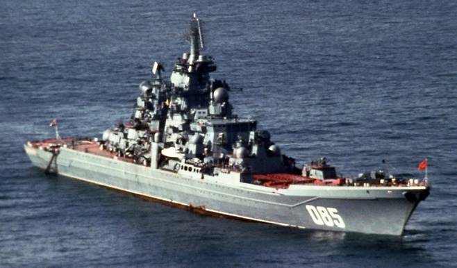 1991년 ‘아드미랄 나히모프’의 모습. 자료사진