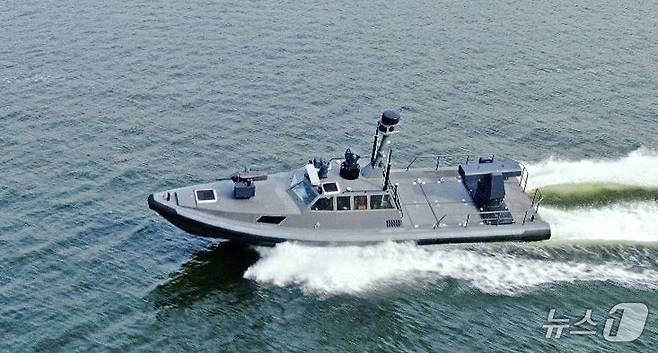 사진은 LIG넥스원의 무인수상정 해검3. (LIG넥스원 제공) 2024.12.19/뉴스1