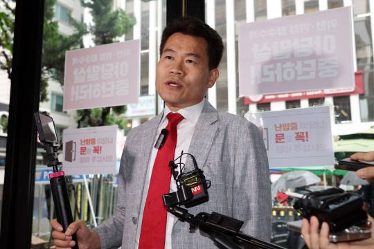 전 한국사 강사 전한길 씨. 연합뉴스