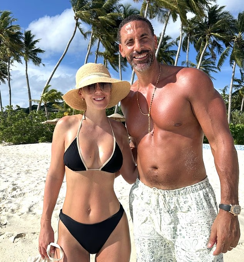 퍼디난드와 현재 아내 케이트