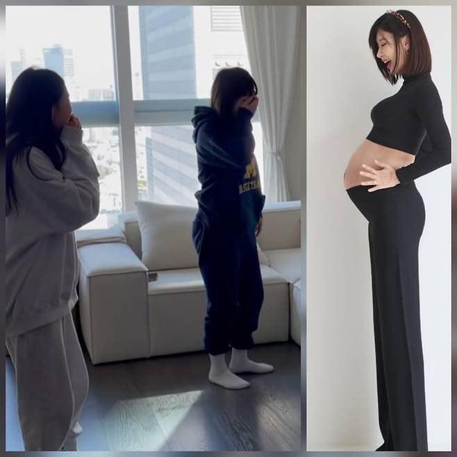 성현주가 아들상을 겪은 지 5년 만에 둘째 임신 소식을 전했다.사진=성현주 SNS