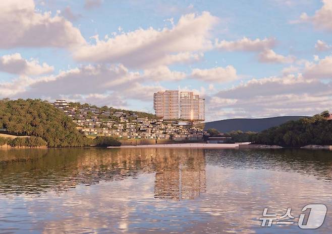 사천 남일대리조트 재개장 조감도.(사천시 제공. 재판매 및 DB금지)