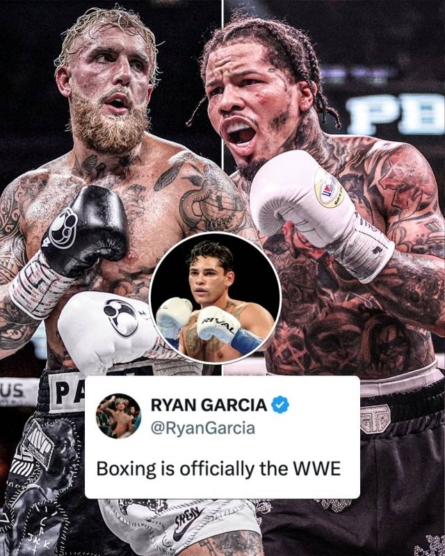 라이언 가르시아는 큰 충격을 받았다. 그는 “데이비스와 폴의 경기가 실제로 성사될 가능성은 거의 없다. 데이비스가 195파운드에서의 경기를 받아들일 리 없다. 그의 체격이 작은데 195파운드까지 불릴 수 있다고 생각하다니. 이 경기가 가능하다고 믿는 건 완전히 망상”이라고 밝혔다. 그리고 데이비스와 폴의 매치 성사가 실제로 이뤄지자 “복싱은 이제 공식적으로 WWE다”라고 비판했다. 사진=X