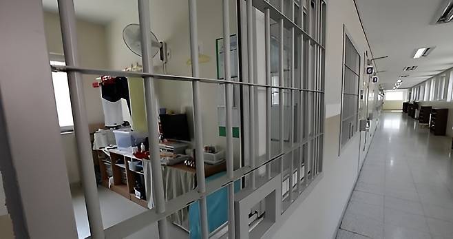 구치소 내부. 세계일보 자료사진