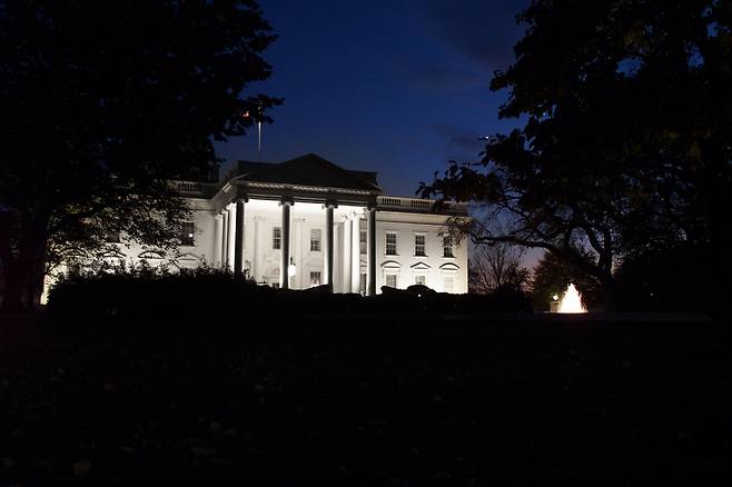 백악관 전경. 게티이미지코리아