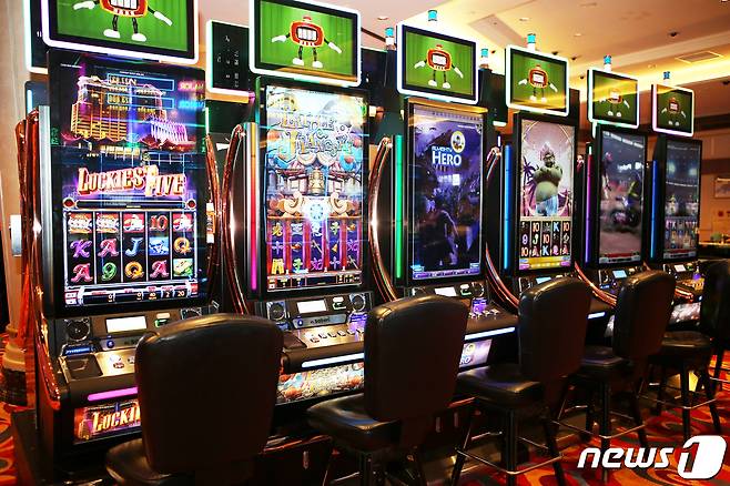 강원랜드 카지노 영업장 자료 사진. ⓒ News1