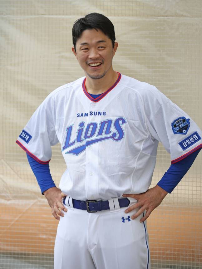 삼성 라이온즈 시절 장필준. /사진=삼성 라이온즈 제공