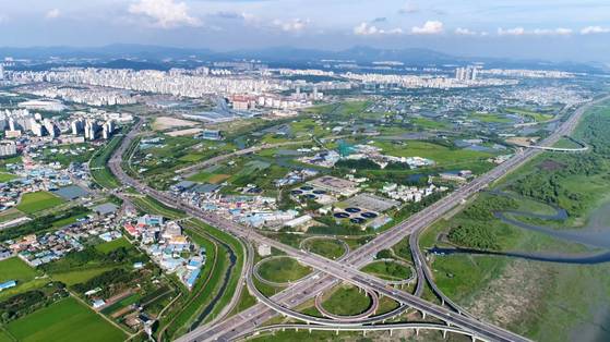 고양시 대화·장항동 일대 '일산 테크노밸리' '경기고양 방송영상밸리' 조성지 전경. 사진= 고양시청