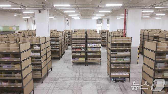 군포 풀필먼트 센터 (CJ대한통운 제공)