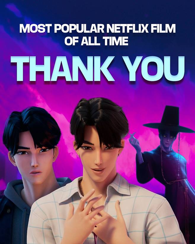 ‘케이팝 데몬 헌터스’ 역대 1위 안효섭, 사자보이즈 ‘진우’의 환생 그 자체! (제공: 더프레젠트컴퍼니, 넷플릭스)