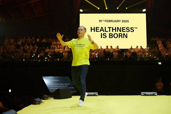 네리오 알레산드리 테크노짐 회장, ‘헬스니스(Healthness™)’ 비전 선포. /사진= 테크노짐