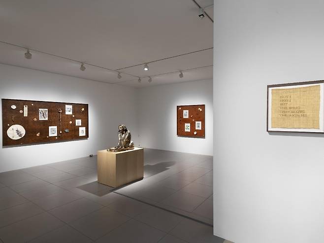 Installation view of "Not I, Not I, but the Wind That Blows Through Me" at Gallery Hyundai (Gallery Hyundai)