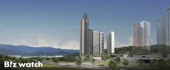 춘천 레이크시티 2차 아이파크 투시도/자료=HDC현대산업개발