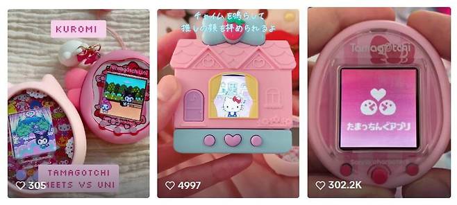 사진=틱톡 다마고치 게시글 갈무리
