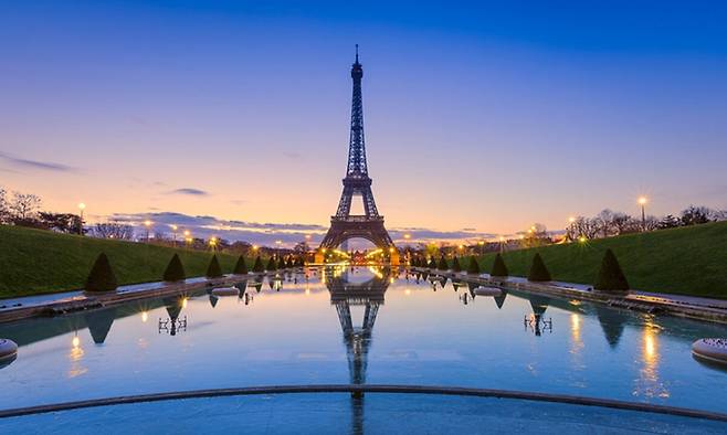 프랑스 파리. 교원투어 여행이지