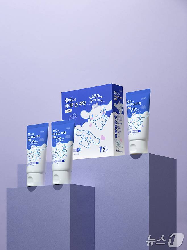 그린핑거 마이키즈 치약 이미지 (유한킴벌리 제공)