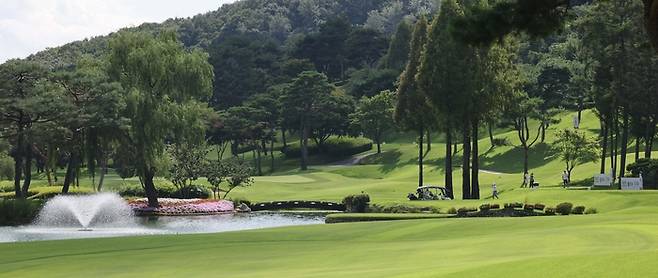 제29회 최등규배 매경아마골프선수권대회가 열린 경기도 파주시 서원밸리 컨트리클럽 전경. 한주형 기자